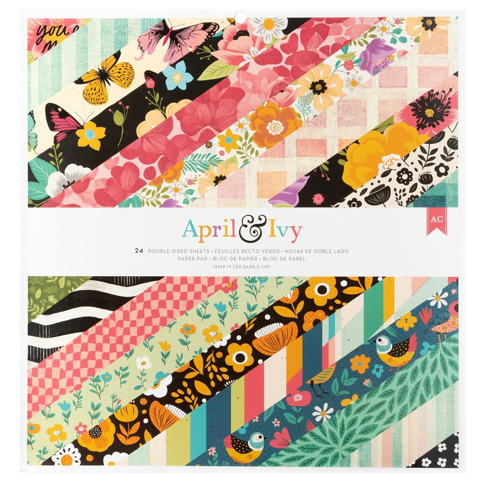 Amazon.com: American Crafts Double-Sided Paper Pad 12