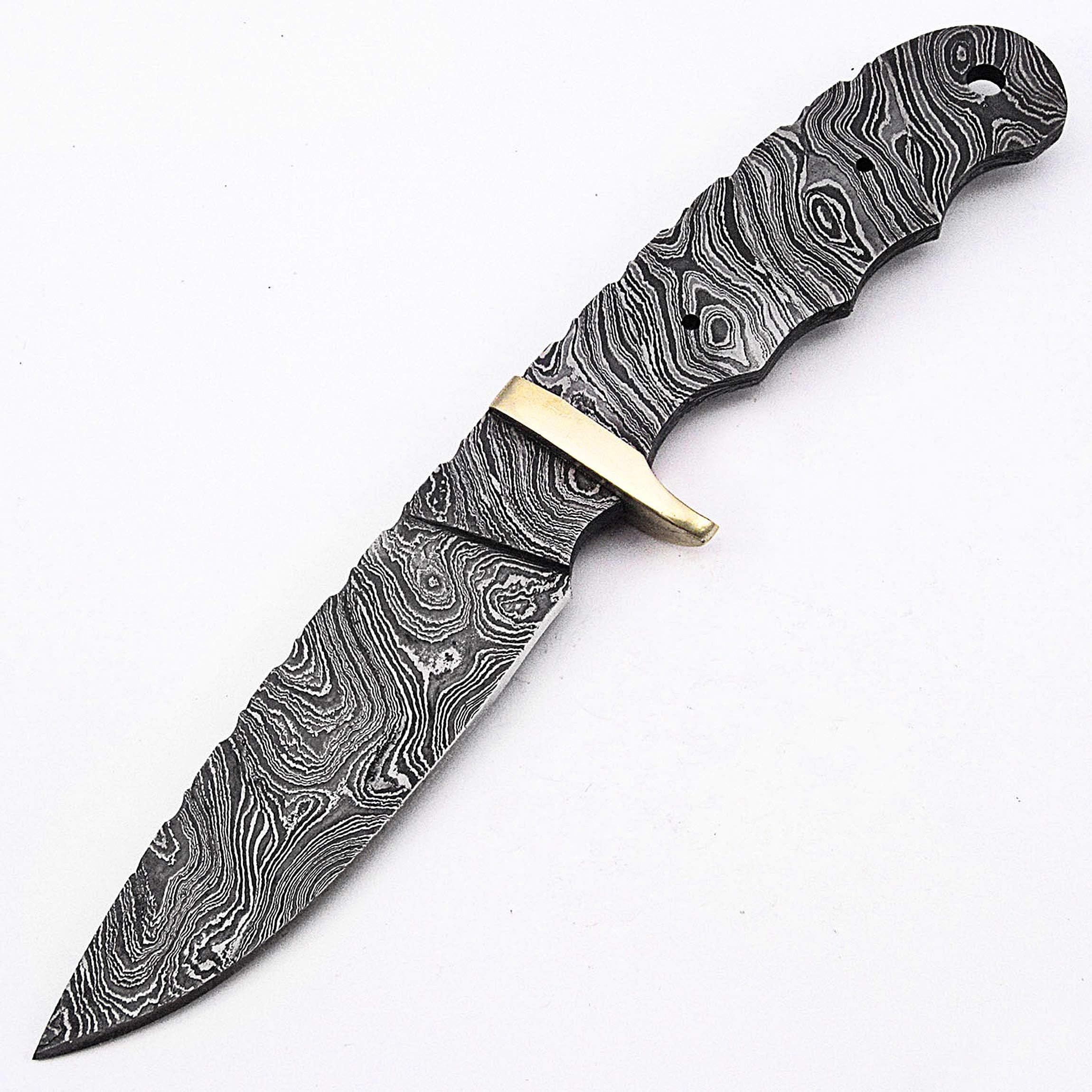 BlankBlades Assorted Damascus Knife Blank Blades Group 2 USA (BB10)