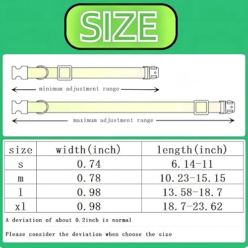 Miniatura 6 de Juego de correa de collar para perro, ajustable, fuerte, resistente a la suciedad, desodorización, impermeable, fácil de limpiar, collares suaves