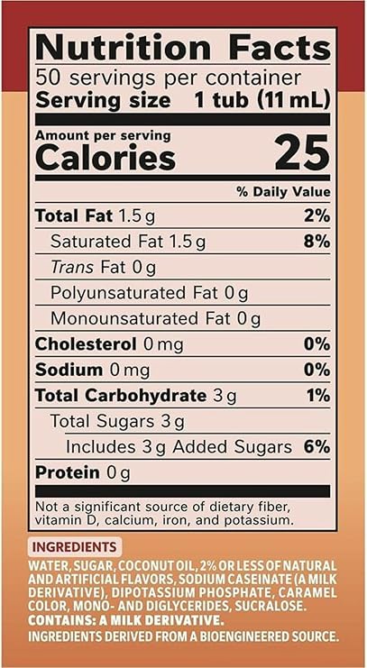 Nestle Coffee mate Liquid Coffee Creamer Singles, Vanilla Caramel, 50 Ct Box (Pack of 2)