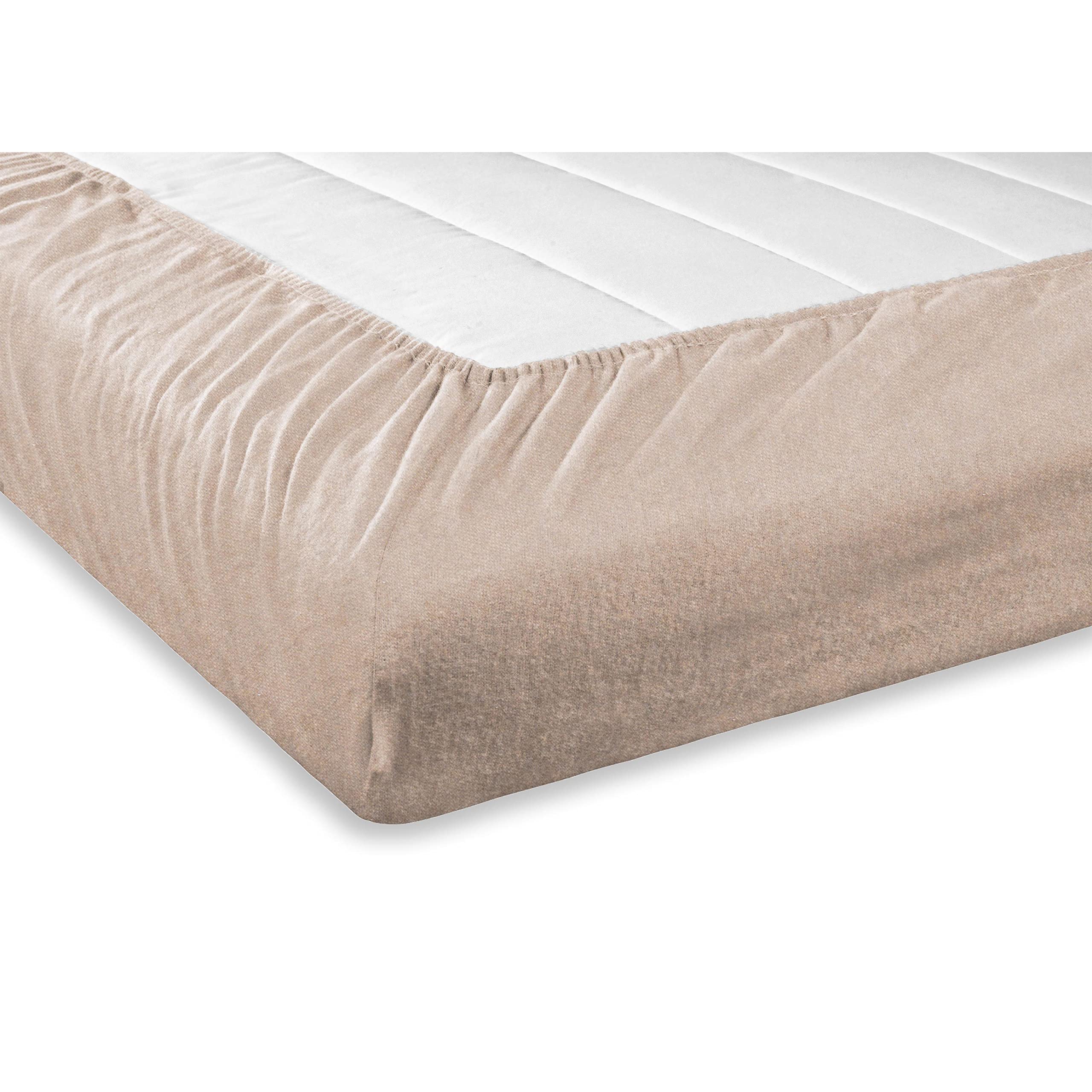 Bare Home Sábana Bajera Ajustable, 100% Franela De Algodón – Yaxa Costa Rica