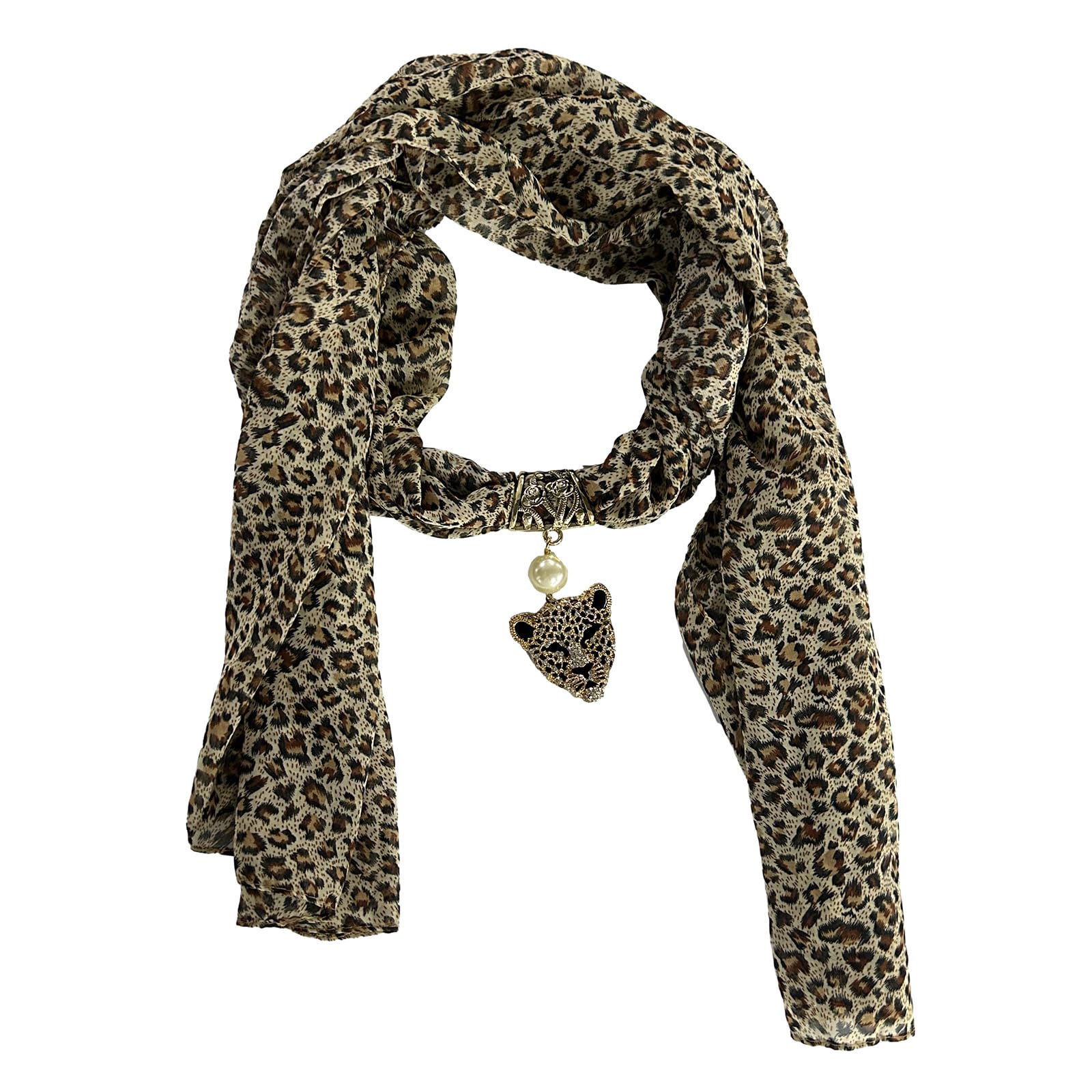 BIGULA Women Scarf, Fashion Women Long Lady Scarf Necklace Pendant Jewelry