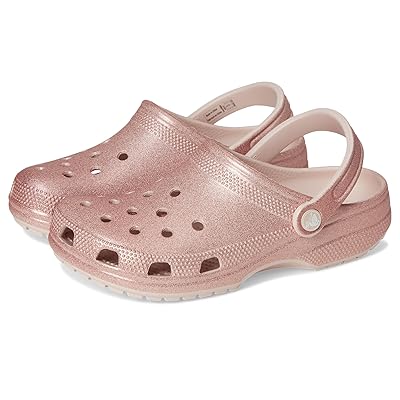Crocs Classic Clog Glitter Clog Shoes Quartz Glitter