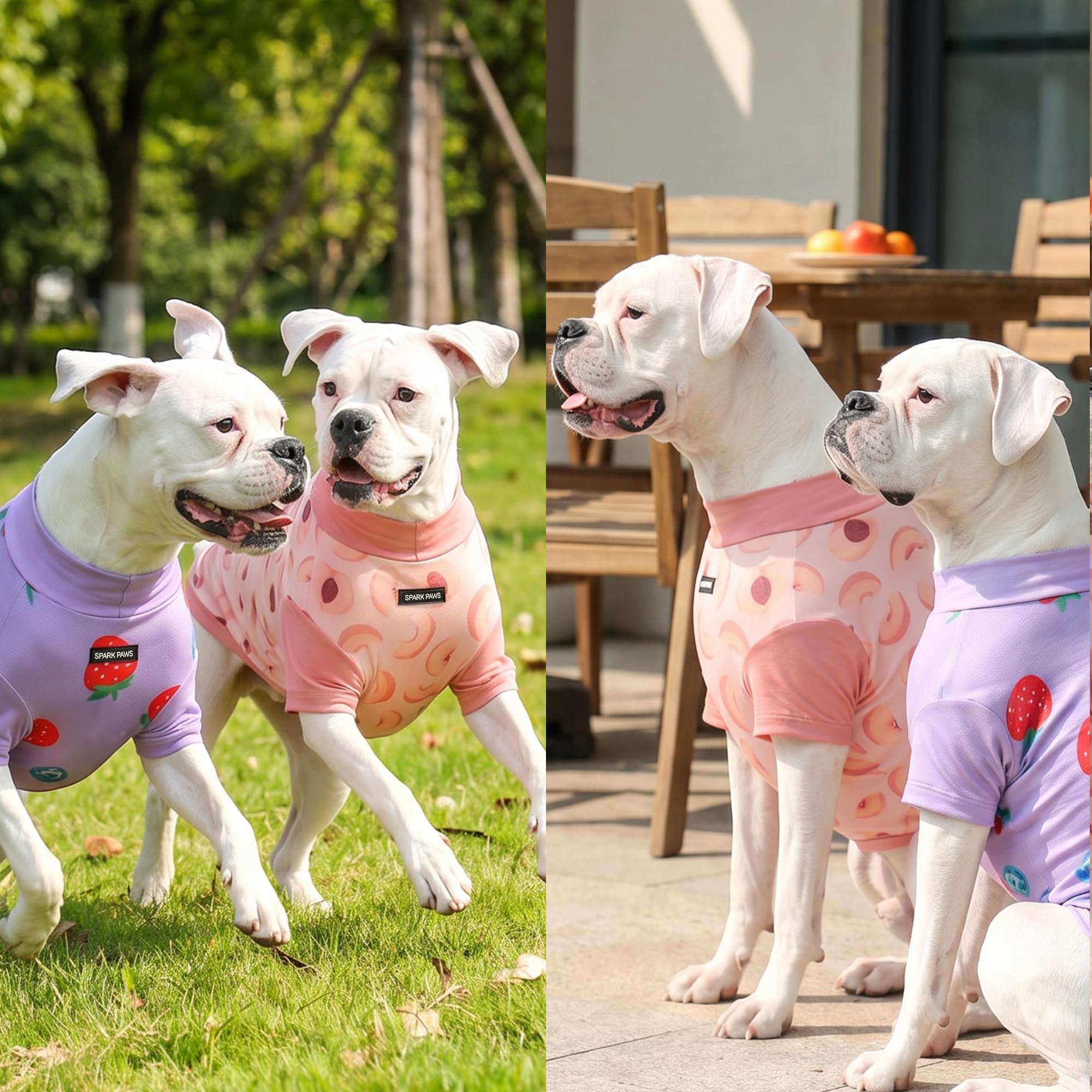 Amazon.com : Spark Paws Sunblock Dog T-Shirt, SPF30 Protection