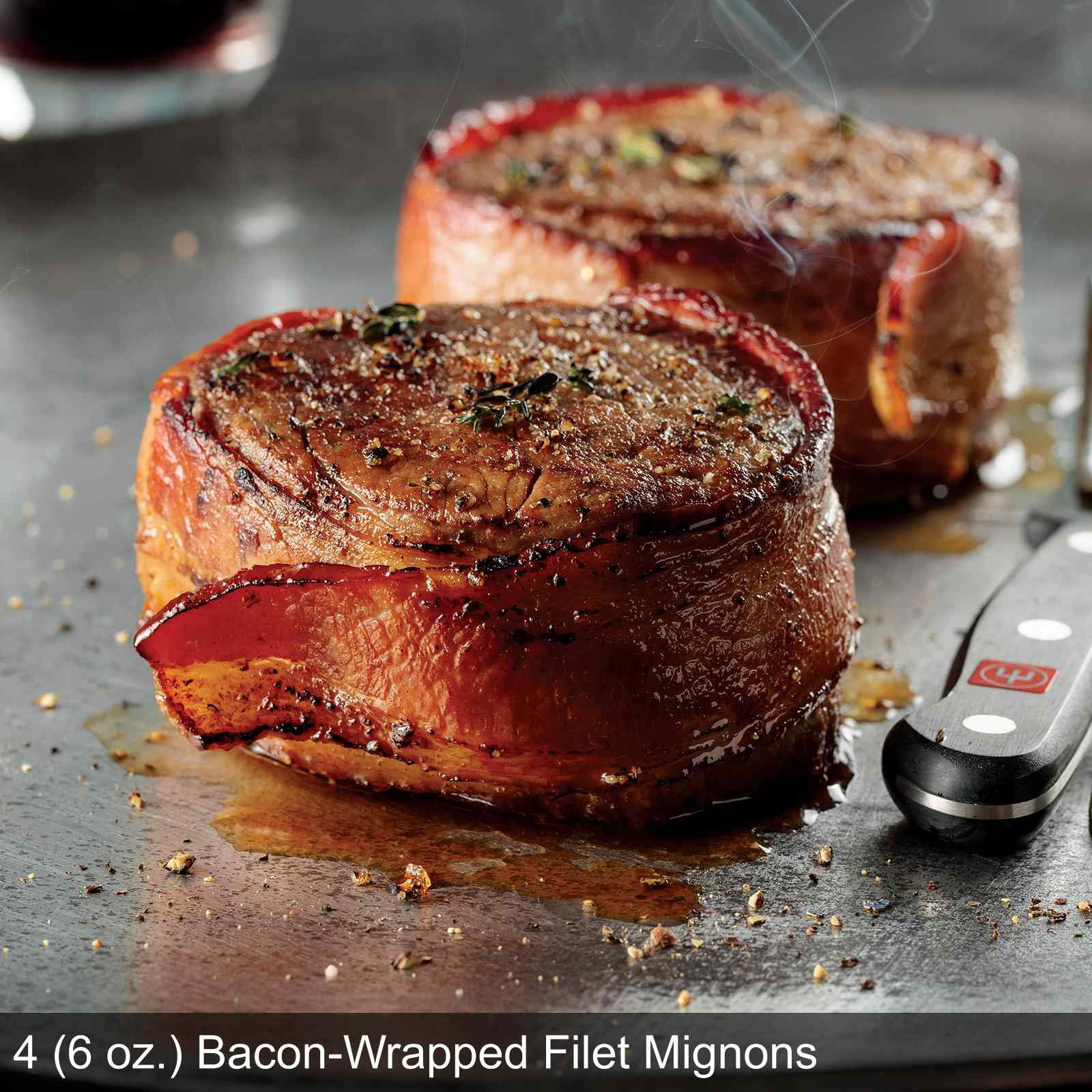 Buy Omaha Steaks Perfect Protein Gift Pack (BaconWrapped Filet Mignons