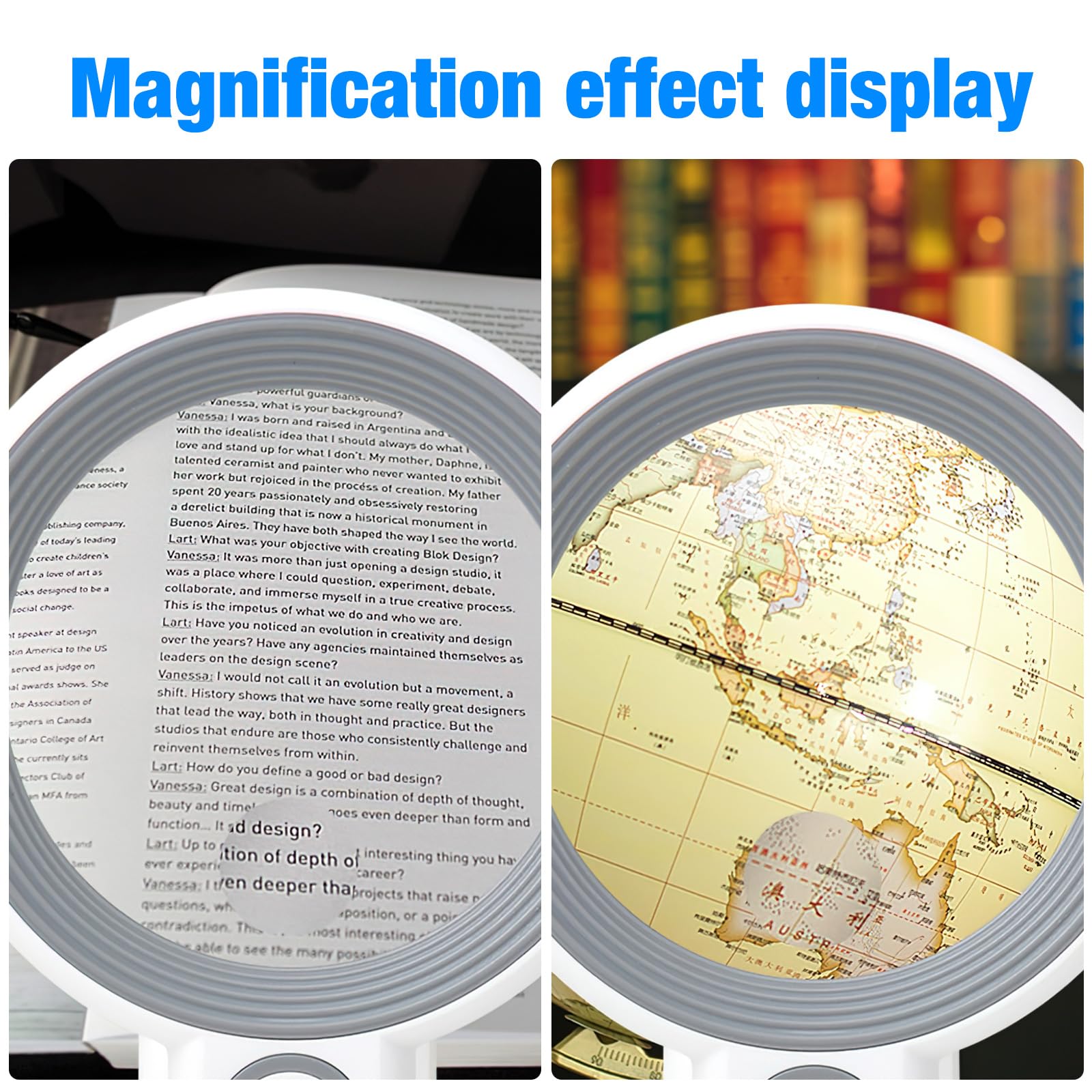 Loupe De Lecture 30X Avec 18 LED Rechargeable - Lumière 3 Modes Pour Seniors, Horlogers, Bijoutiers Et Collectionneurs
