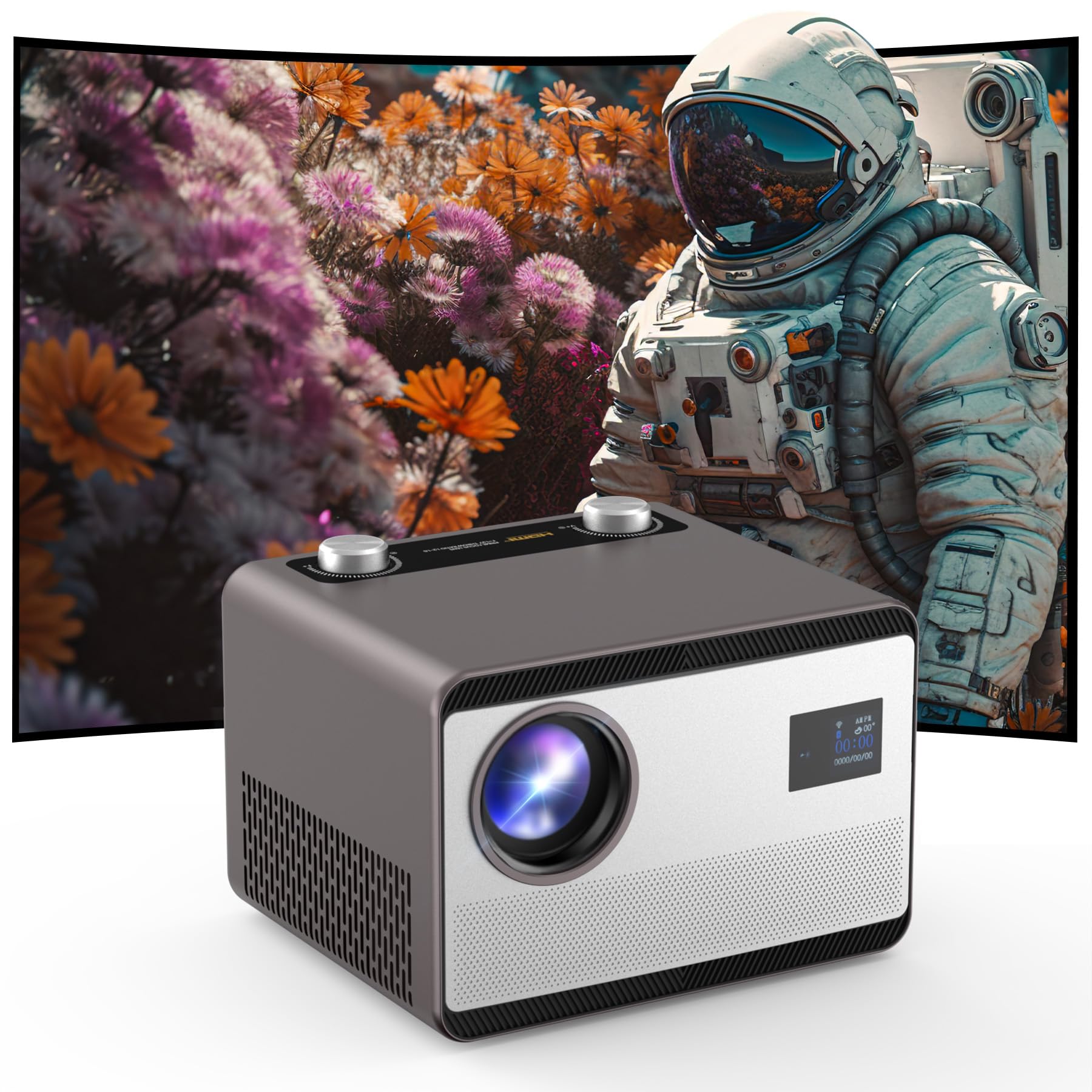 Amazon.com: GROVIEW Fully Sealed Projector 1500 ANSI 4k Projector