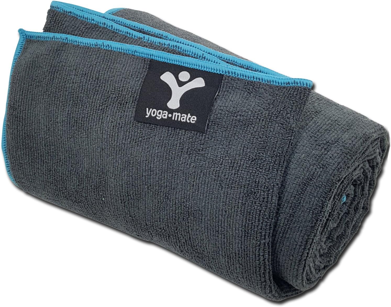 YOGA · MATE Perfect Yoga Towel Super Soft, Sweat Absorbent, Non-Slip Bikram Hot Yoga Towels | Best Size for Mat - Ideal for Hot Yoga & Pilates!