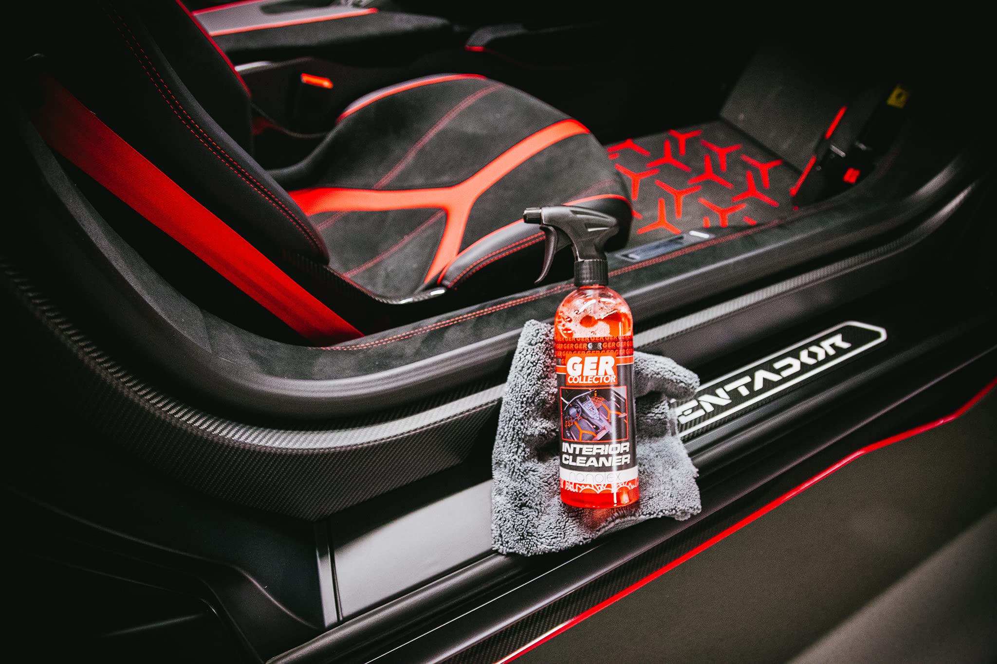 GERcollector made by Nanolex Wasch Set für Auto und Motorrad (Wash 750ml - Foam 750ml - Rim 750ml - Interior 750ml)