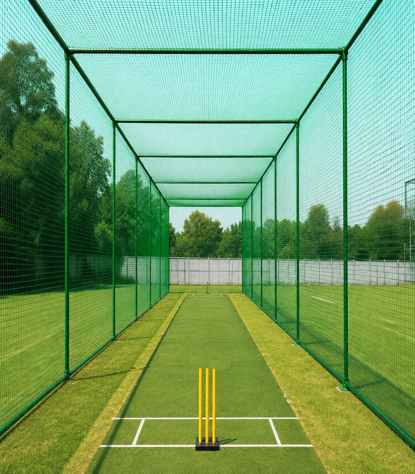 Prozone UV Protected, Interlocked Green Cricket Practice/ Boundary Net 1mm, 1.5 mm, 2mm, 2.5mm, 3mm (2 MM)-image-18