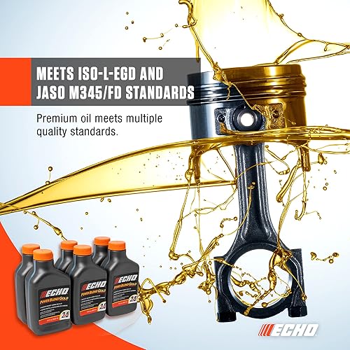 Miniatura 4 de 6450025G Power Blend Gold Oil Mix 501 para equipos de energía al aire libre de 2 tiempos2 ciclos, semisintéticos de alto rendimiento, bajas