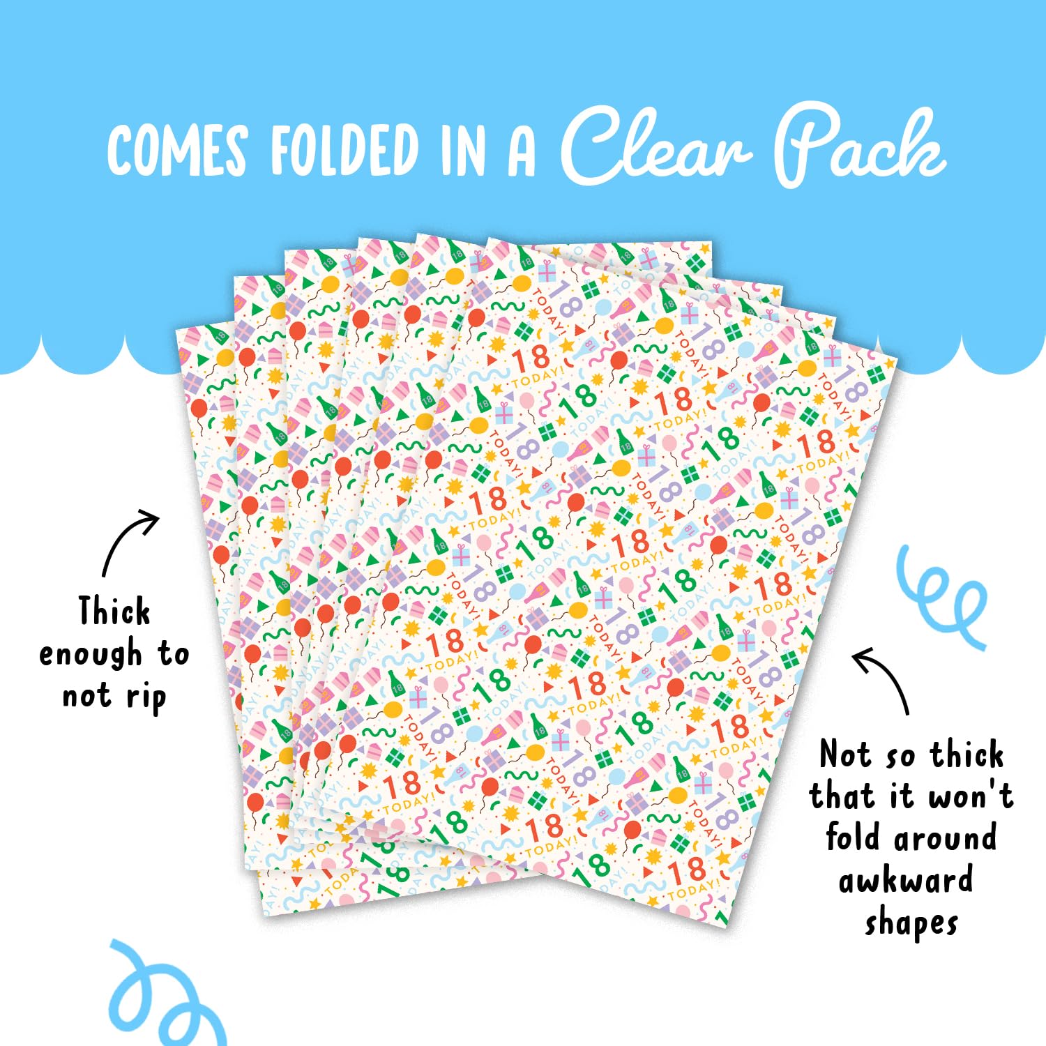 Carta Regalo Compleanno Ragazza - 6 Fogli Rosa, Per 18 Anni - Foto 8