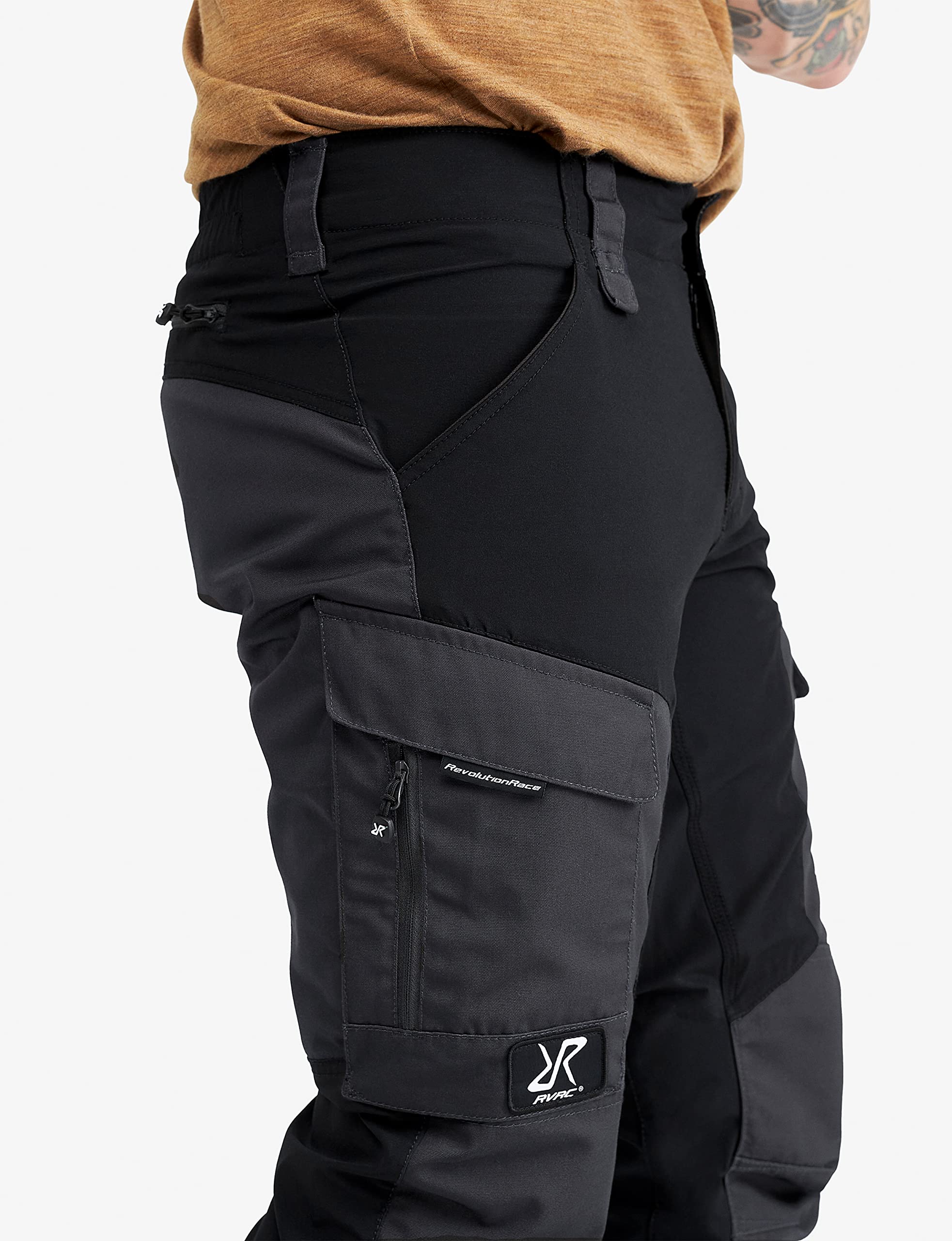 RevolutionRace RVRC GP Pants, Pantaloni da Uomo, durevoli per Trekking e Altre attività all'Aria Aperta