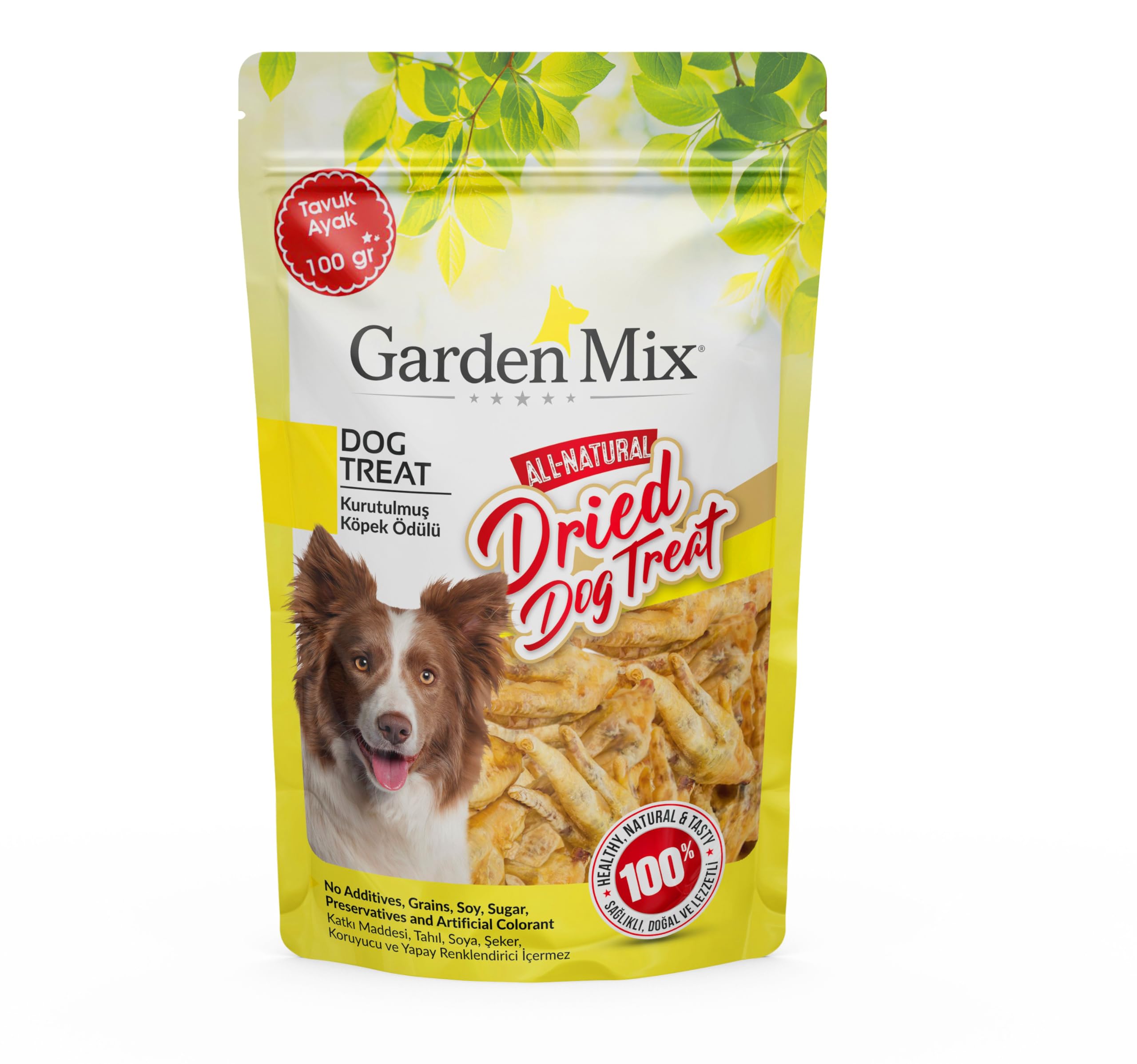 Garden Mix Kurutulmuş Tavuk Ayak 100 Gr