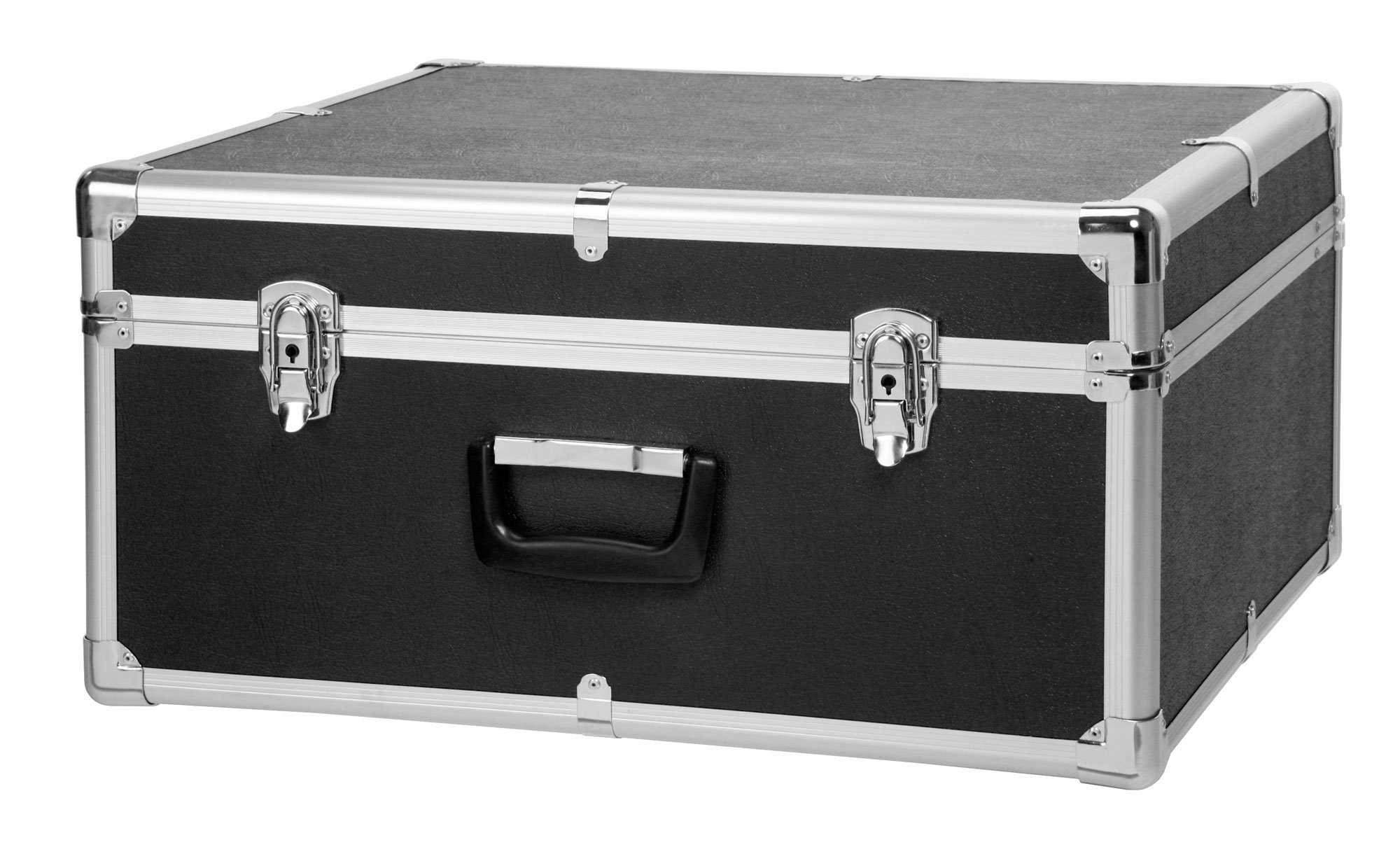 Classic Cantabile Custodia Fisarmoniche a 96 Bassi (Custodia rigida, gigbag, imbottita nera, maniglia, rinforzi metallici, 4 piedini, dimensioni interne ca. 48,5 cm x 54 cm x 25 cm)