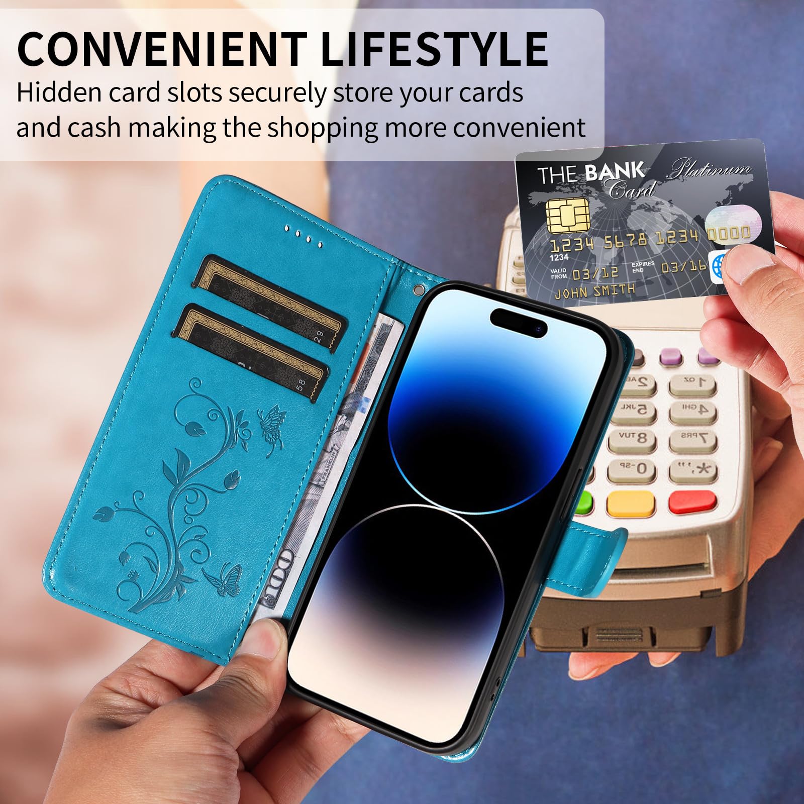 Amazon.com: XYX Wallet Case for Oppo Find X8 PRO, PU Leather Flip