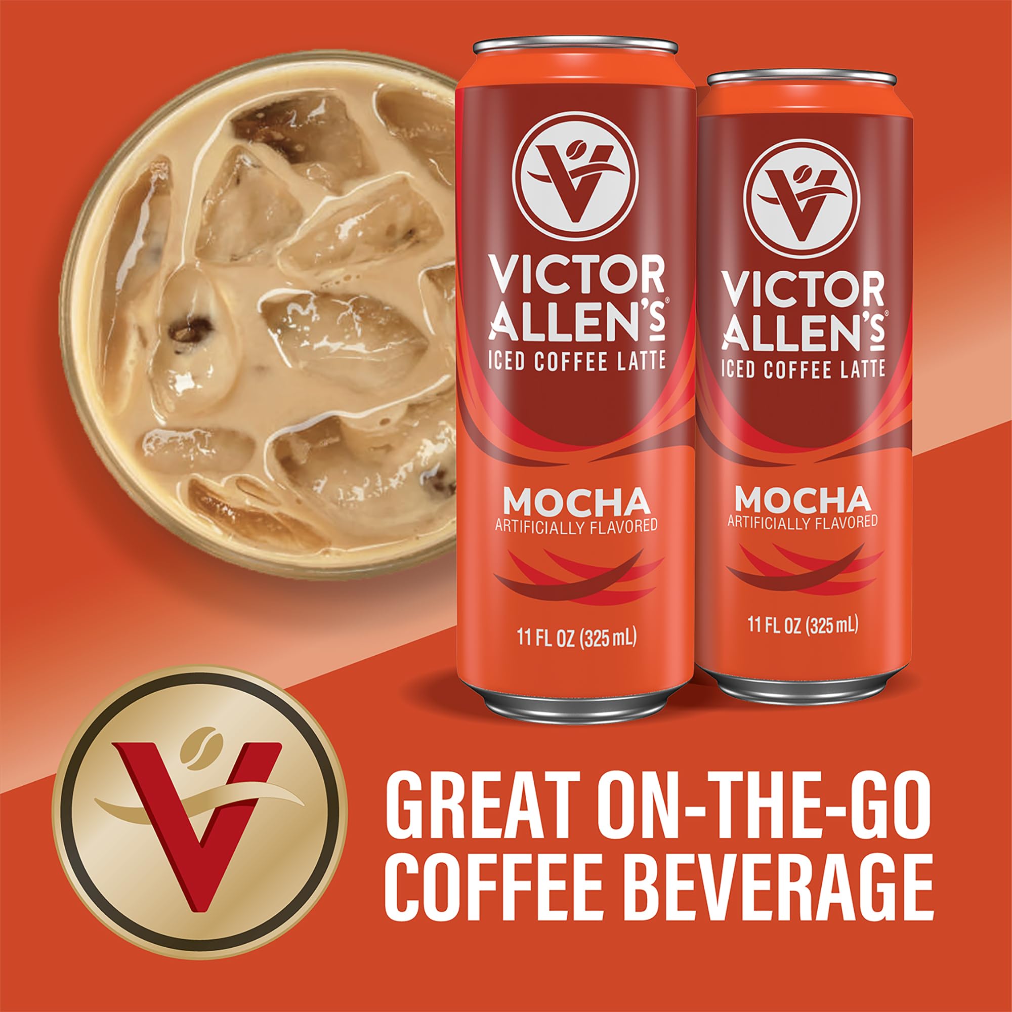 ◆mocha◆ Amazon.com : Victor Allen's Coffee Mocha Iced Canned Coffee Latte