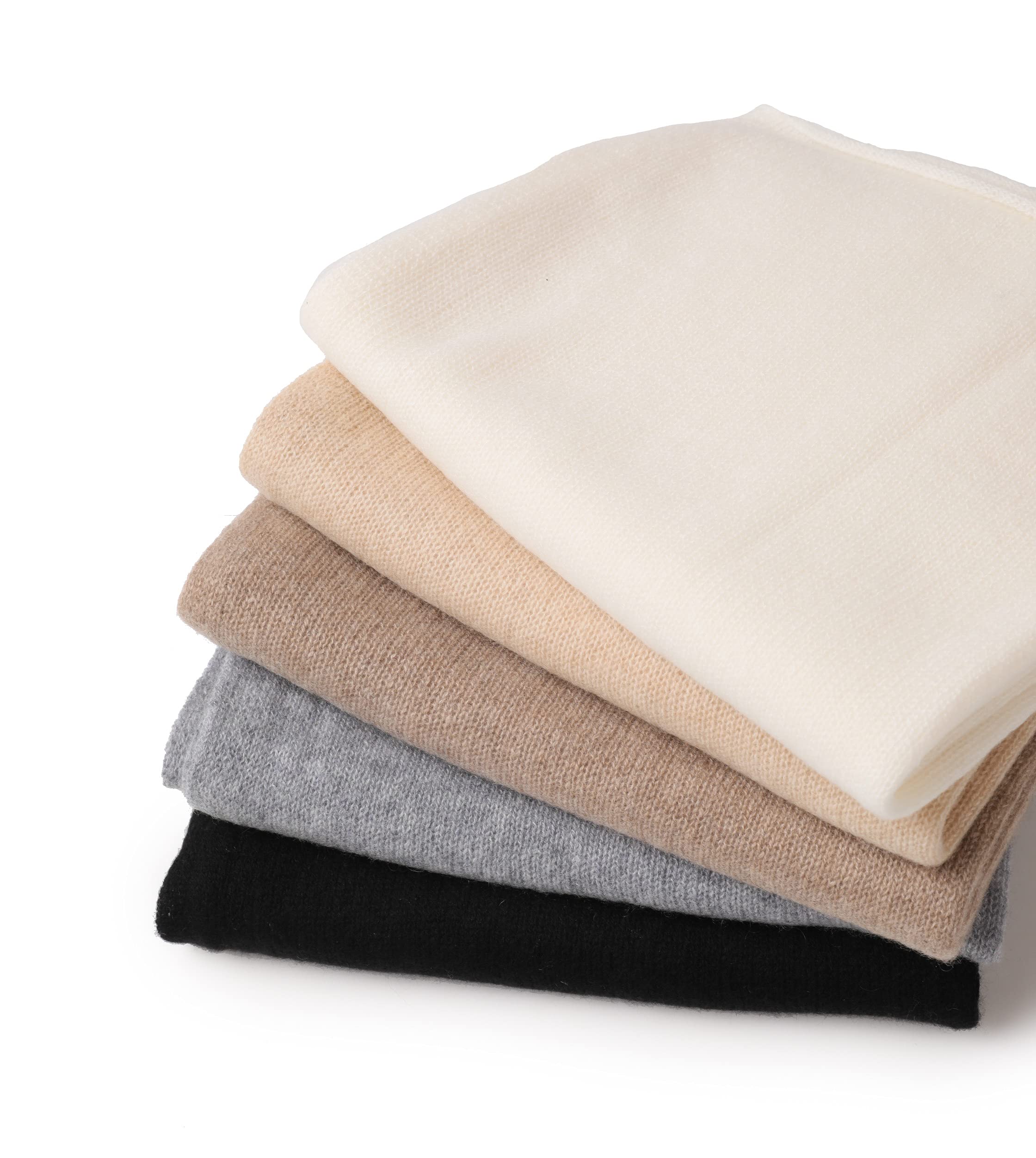 100% Kaschmir Schal XL Strick-schal, weich & warm, hochwertiger Winter-Stola für Damen und Herren