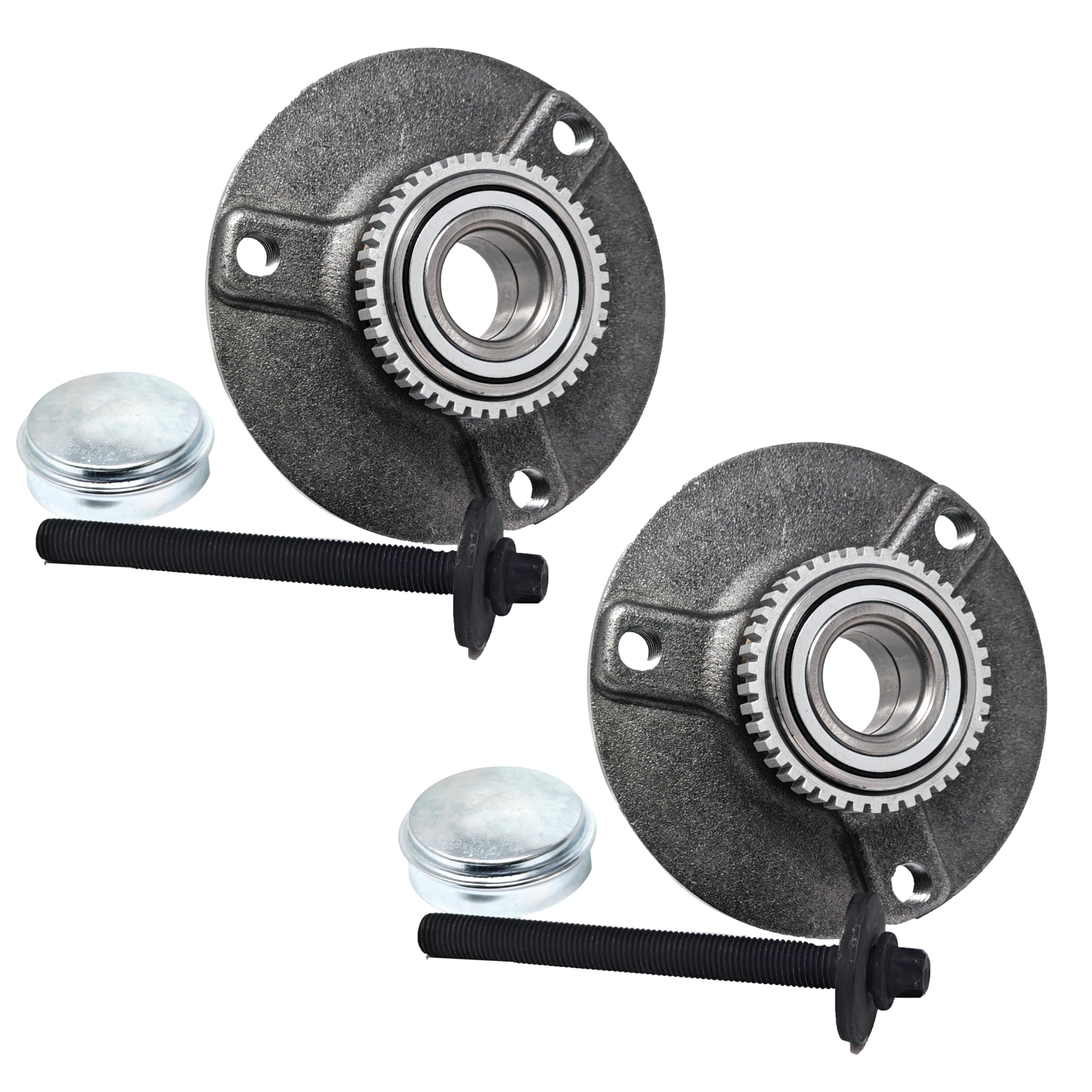 2 Mozzi cuscinetti ruote anteriori con ABS compatibile con codici 0001870V020 1870V023 adatto a Roadster 03-05 compatibile con Classe E W210 95-02 e altre