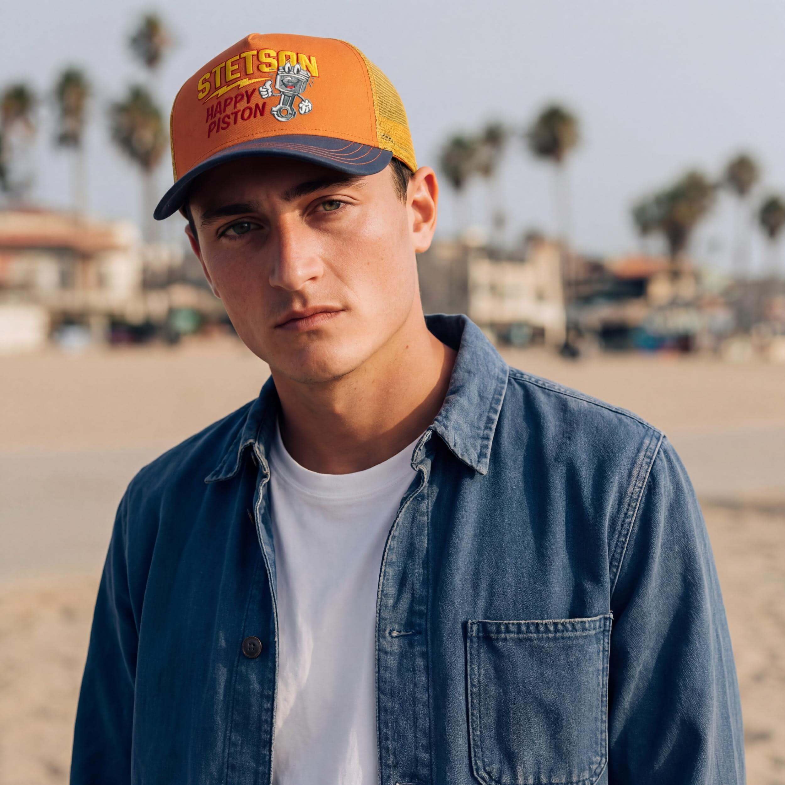 Stetson Happy Piston Gorra Trucker Snapback Hombre Todo el ano
