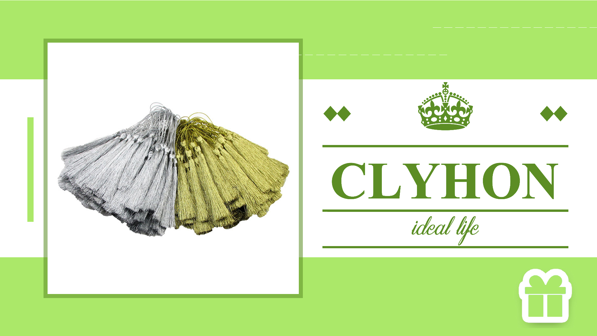 Nappine Bianche Per Artigianato - 100 Pezzi - Lunghezza 13cm - Materiale Terilene - Per Chiavi, Segnalibri, DIY - Foto 8