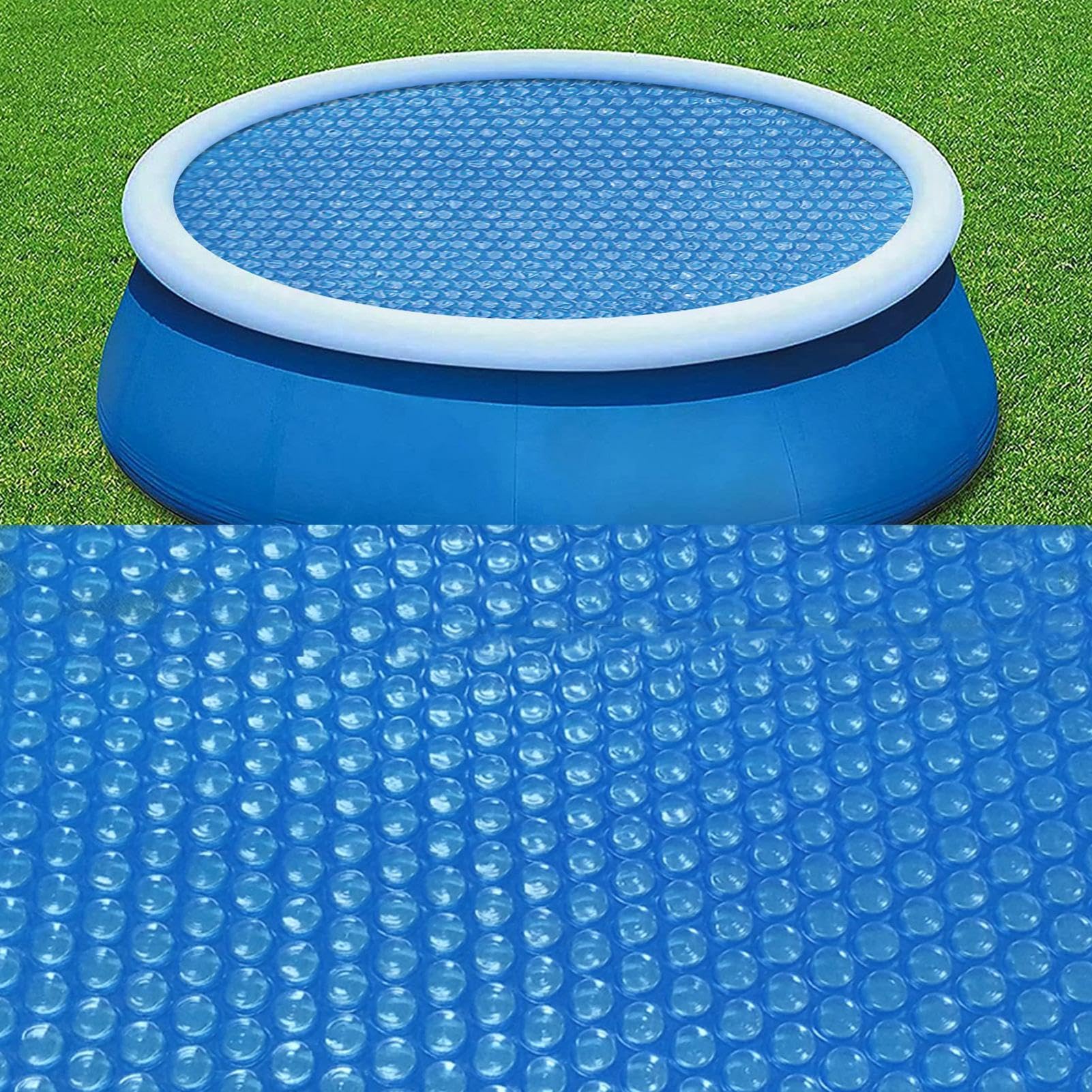 Telo di copertura per piscina, antipolvere con gommini antipioggia e polvere, per giardino, terrazza, spa e inverno