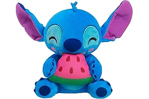 Just Play STITCH Disney Small Plush Stitch and Watermelon Stuffed Animal