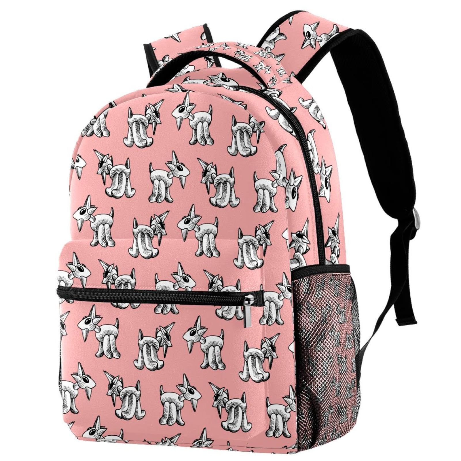 Sac à dos d'école design chèvre pour les cours, les sorties et les weekends