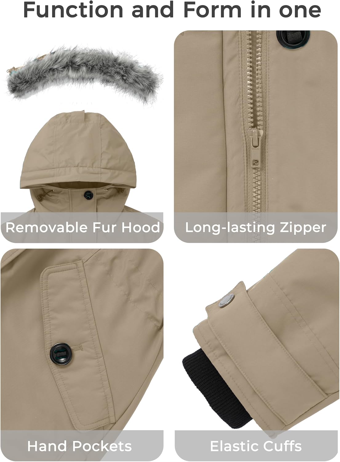 wantdo womens Winter Insulated Puffer Jacket - Image 6