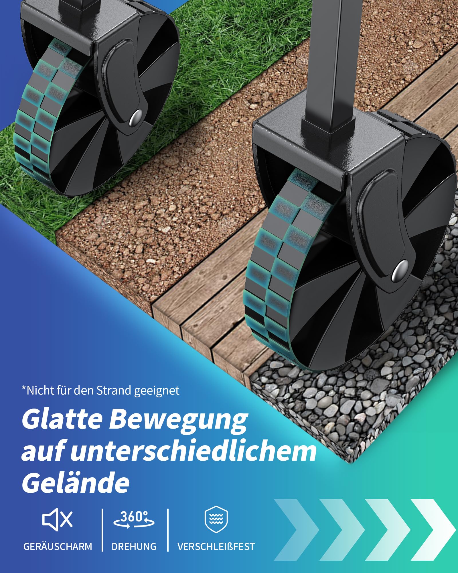klein Kitsure Bollerwagen Faltbar – Handwagen mit Hartplastikrädern, 71,1 x 43,2 x 91,5 cm Transportkarre für Einkäufe, Garten, Camping, Sport & Angeln, Schwarz