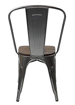 モダンな木製と金属製の椅子　2 モダンな木製と金属製の椅子 2