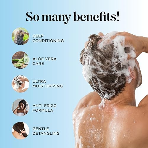 Miniatura 3 de Acondicionador sin enjuague para cabello seco dañado  Acondicionador profundo ultra hidratante para cabello seco dañado y control del encrespamiento