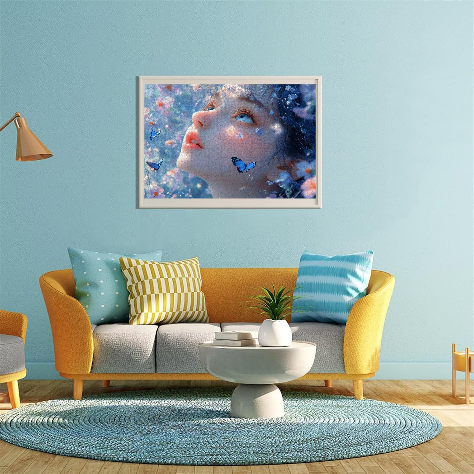 Puzzle Erwachsene 2000 Teile Mädchen Schmetterling Educa Jigsaw für Kinder ab 8 Jahren Mädchen Jungen, Erwachsene Impossible Klassische Puzzles, Anspruchsvoll Spielspaß, Als Geschenke 70x99cm t-766