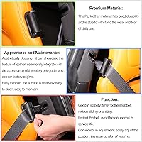 Vista 5 de Clips de sujeción para cinturón de seguridad para Chevrolet Corvette C7 C8 2014-2024, accesorios para guía de cinturón de seguridad, clips