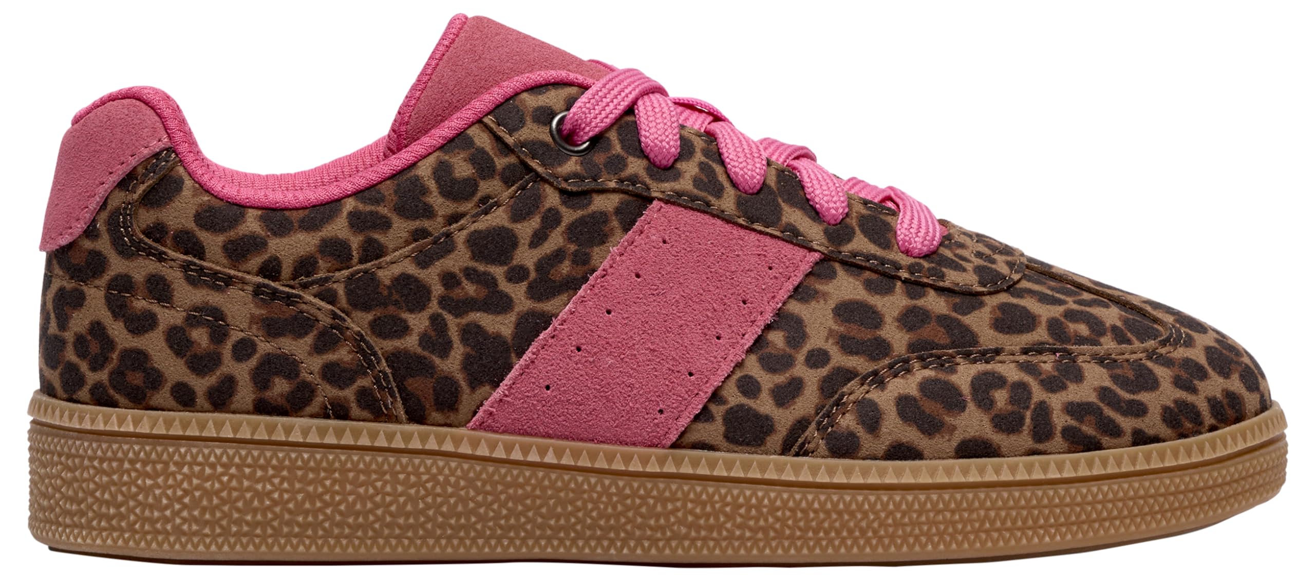 Clarks CypressLace O. Childrens Leopard Print, 1