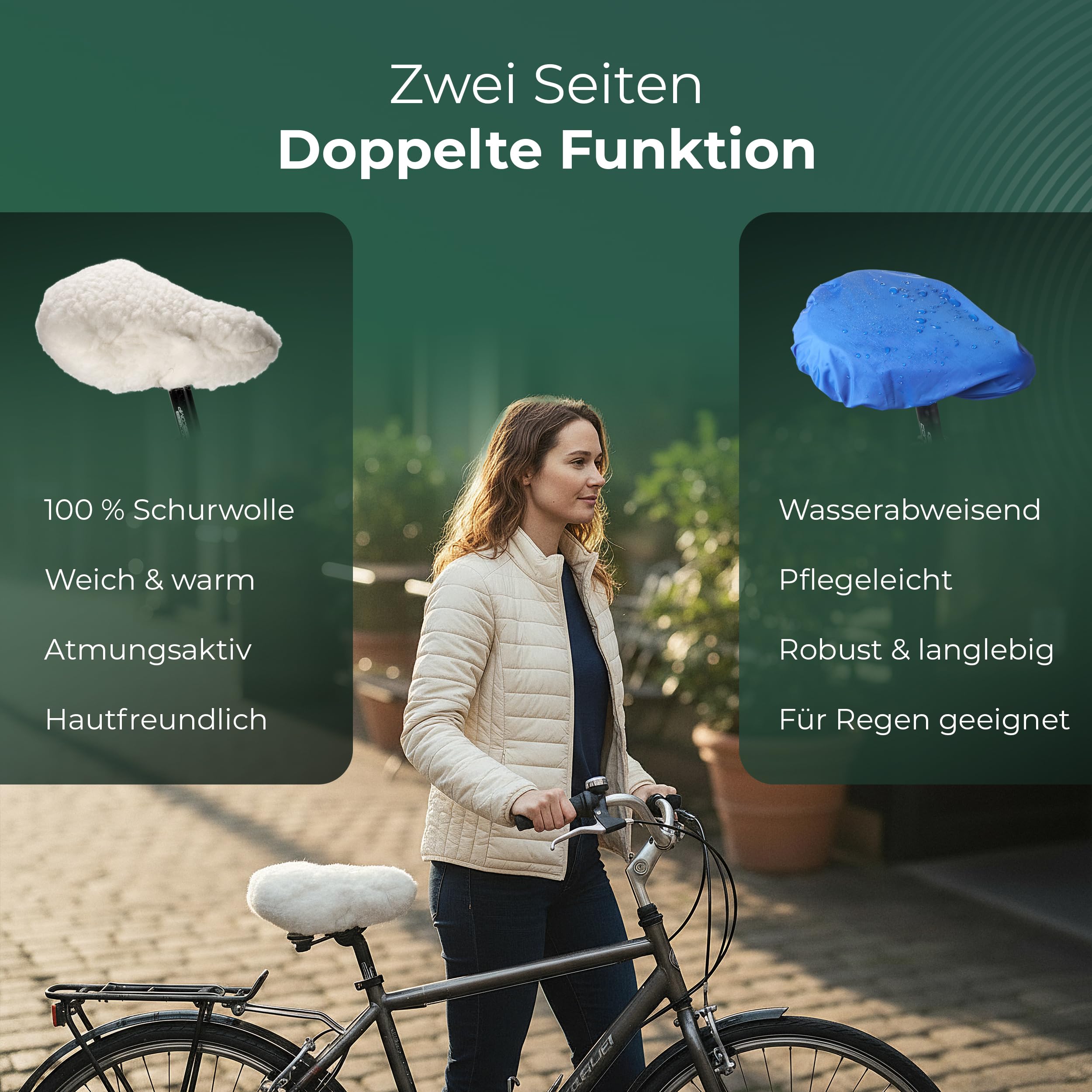 fahrradsattel warm Novaliv Fahrradsattelbezug 2-in-1 blau – Schurwolle Komfort – wendbar wasserdichtes Polyamid, Gummiband – Made in Germany, Oeko-Tex – Sattelüberzug Fahrrad, ergonomischer Bezug Sport & Freizeit Ungarischen Langos-Teig selber machen ROCKBROS Helmet – CE Certified Bike & Scooter Helmet with LED Light Wähle Deine Farbe:Ultramarine Blue Matt