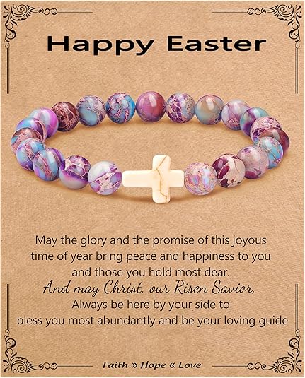 Stocking Stuffers for Teens, Christmas Gifts for Mom from Daughter Beaded Bracelets for Women Teen Girl Gifts Adjustable Charm Link Bead Birthday Graduation Gift for Her Girlfriend Sister
