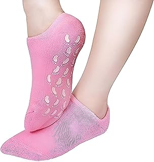 جوارب القدم المريحة - احتضن أقصى قدر من الترطيب والدفء مع حماية كاملة لكعبك، مدعومة بالزيوت الطبيعية المغذية وفيتامين E لصحة القدم المثلى.