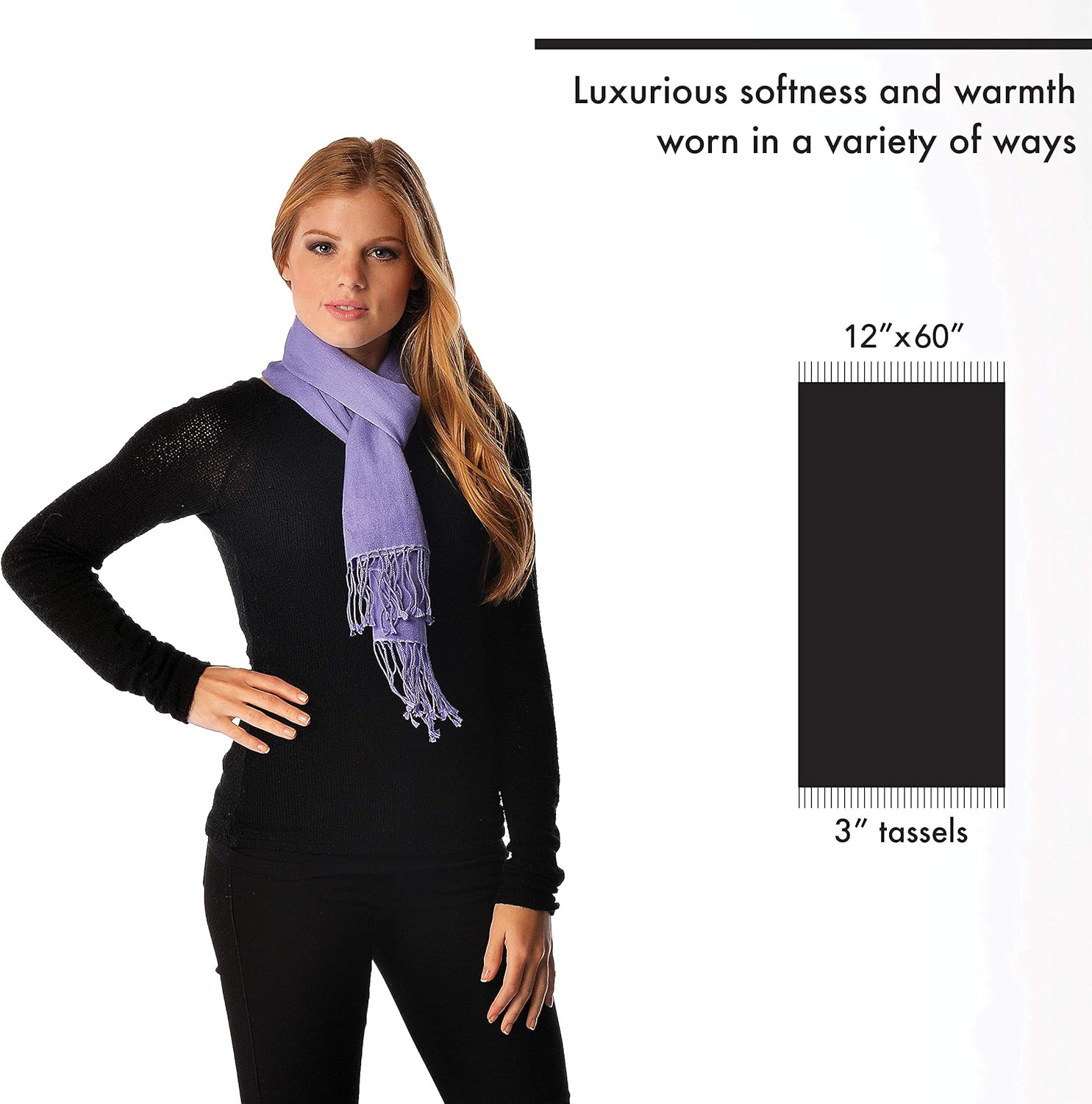 Pashmina Women's Silk Scarf - Image 5