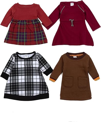 Miniatura 3 de Leveret Paquete variado de vestidos de muñeca para muñecas americanas paquete de 4 a juego con nuestros vestidos opción 6