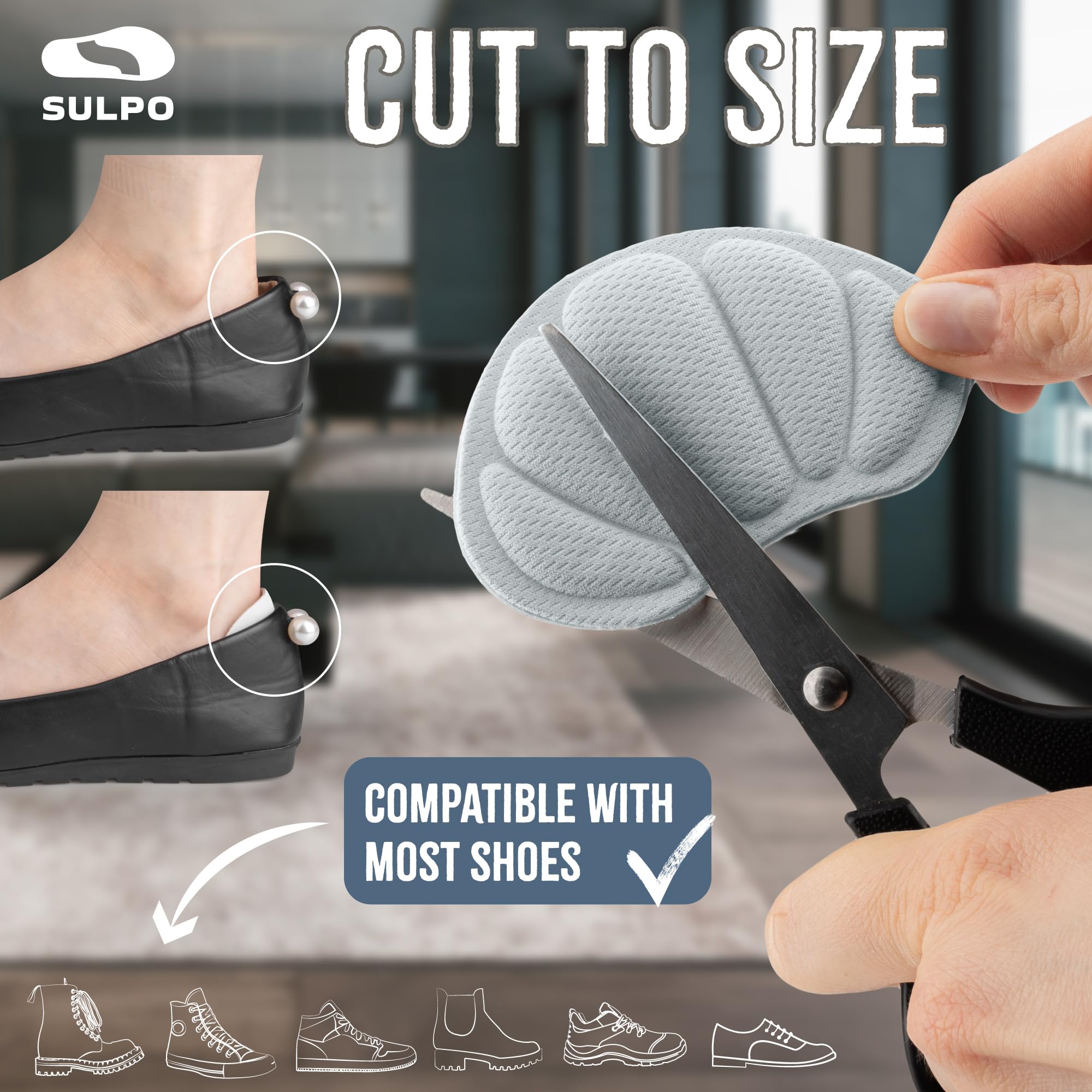 Acquista Solette sportive per il sollievo dal dolore - Solette antiscivolo ammortizzanti, cuscinetti regolabili per scarpe da corsa e da ginnastica (Uomini / Donne) in Italia a partire da 2.8