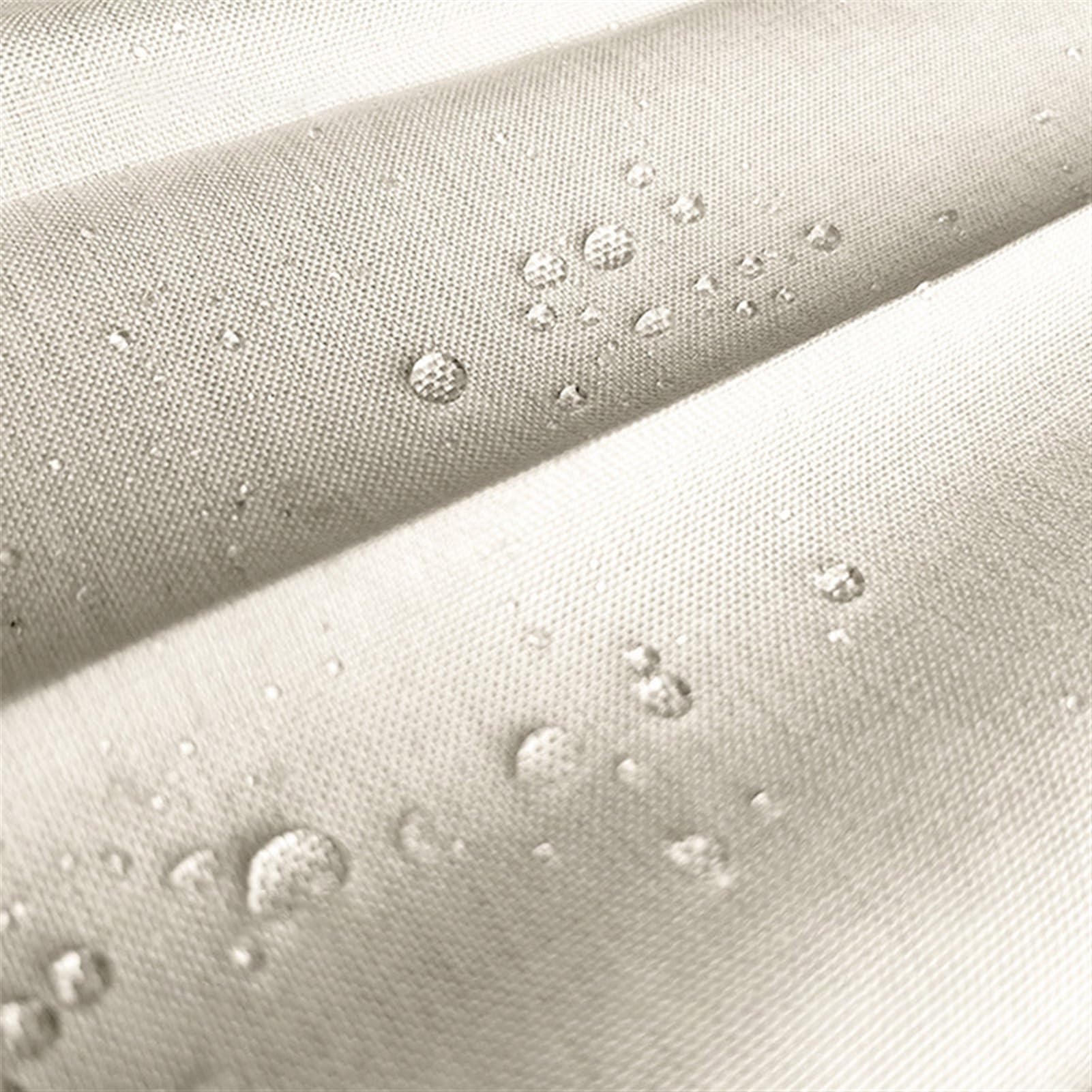 Rideau de Douche Pliable Imperméable, Beige, 80x180cm