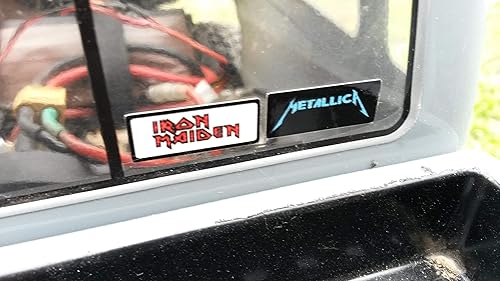 Miniatura 7 de Adhesivos para parachoques y ventanillas para Báscula RC, 2 estilos, bandas de metal pesadomuerte, para Axial SCX10 II RC4WD Redcat Gen8 TRX4