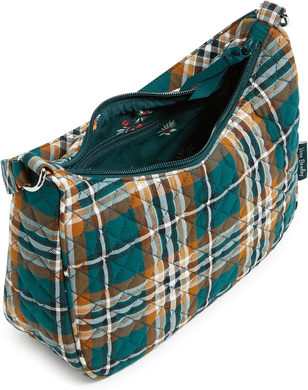 womens Cotton Frannie Crescent Crossbody Purse - Image 3