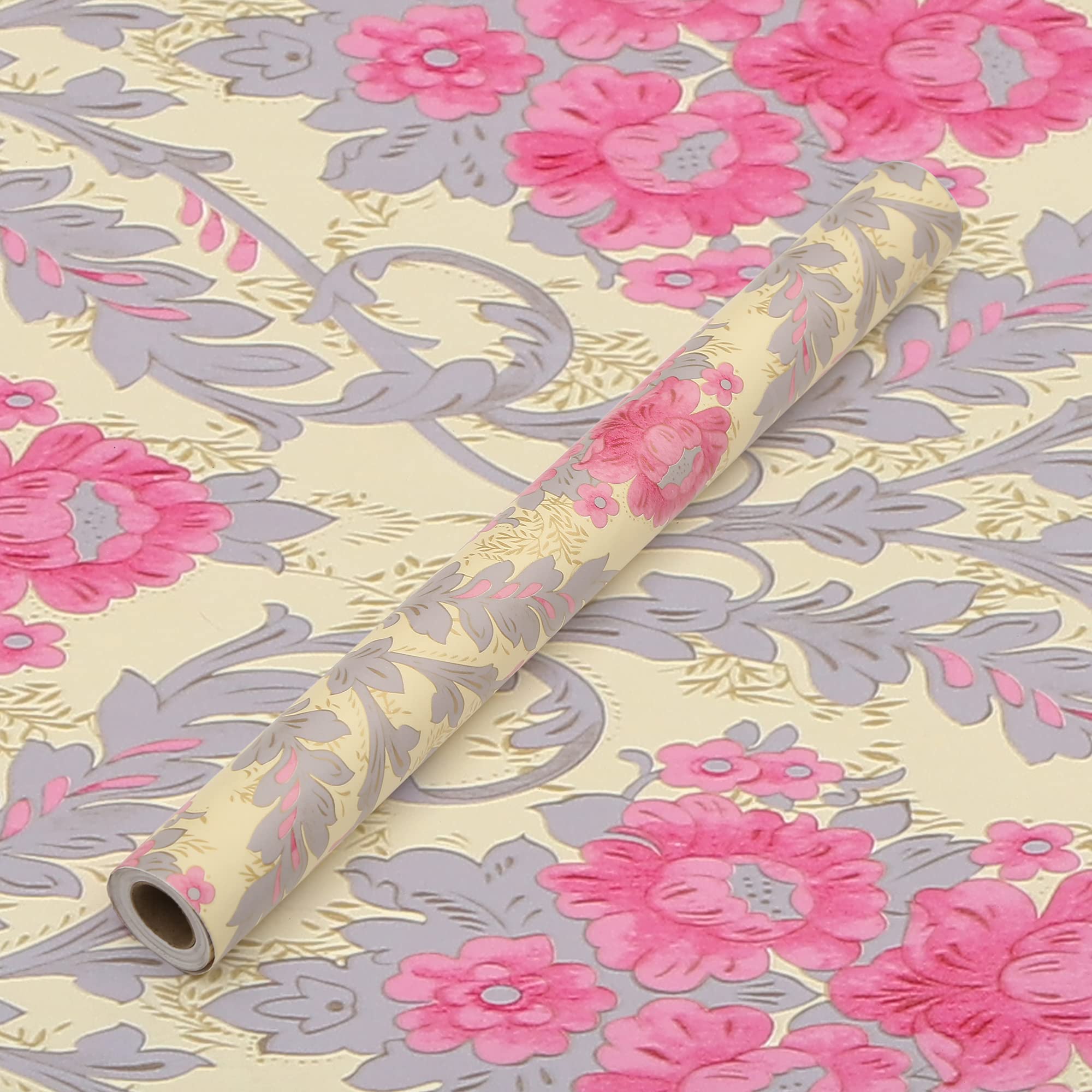 iSpace Self Adhesive 3D Printed Wallpaper (45 x 500 cm) (25 SFT) | Stylish Design Wall Stickers (Multi-2) (ISP-3)