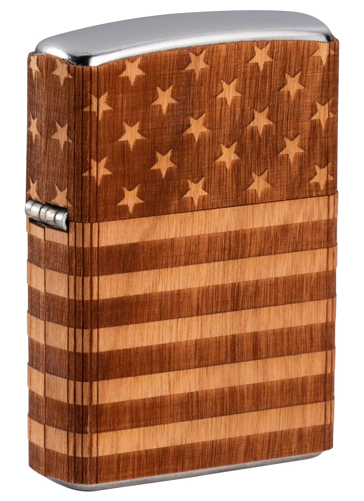Amazon.com: Zippo Woodchuck USA American Flag Wrap Pocket Lighter