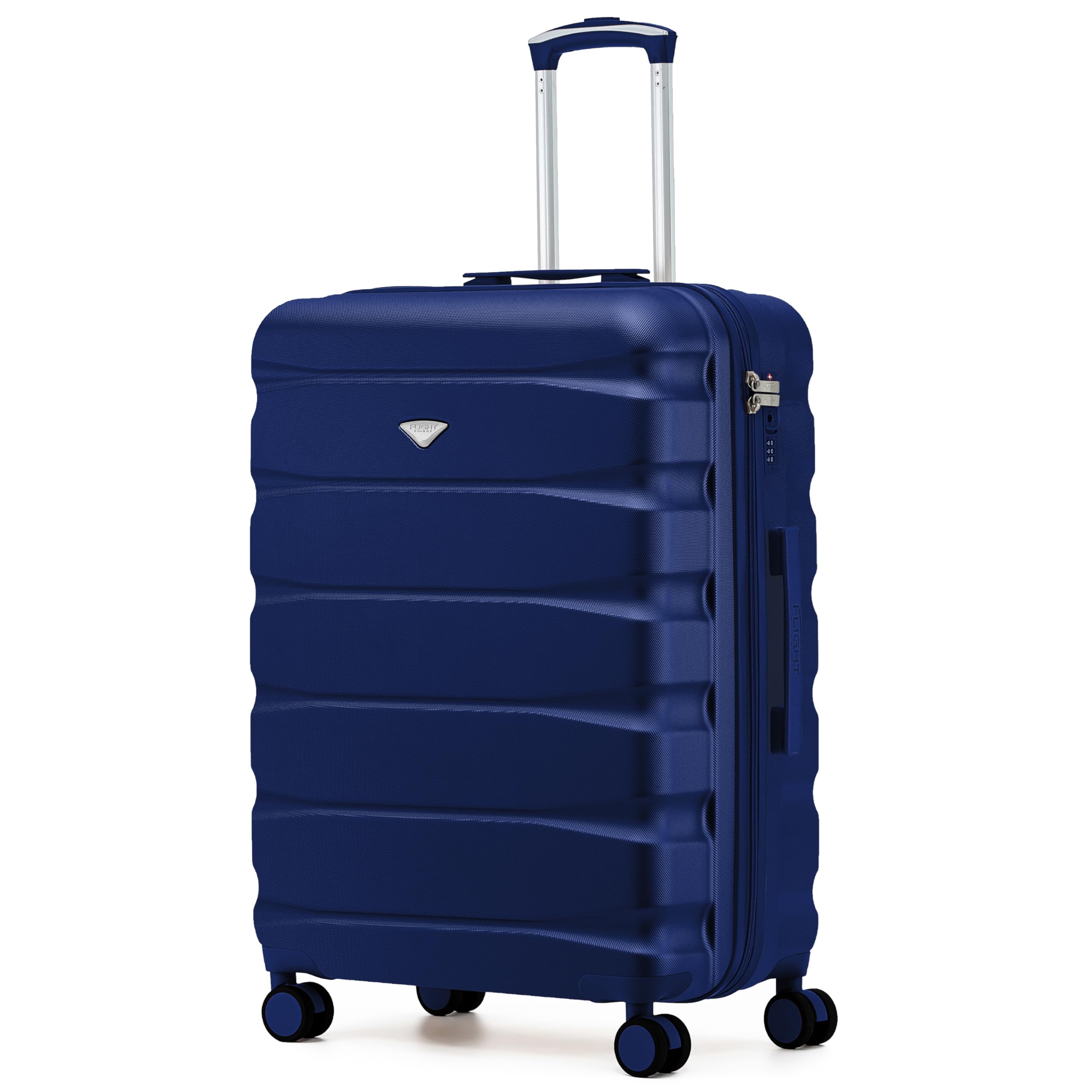 Flight Knight Underseat Cabin Suitcase 45x36x20cm | Free Hand Luggage for EasyJet & Wizz Air | Lightweight ABS Hard Shell with 8 Silent-Glide Spinner Wheels | Max Space Travel Bag — view 255
