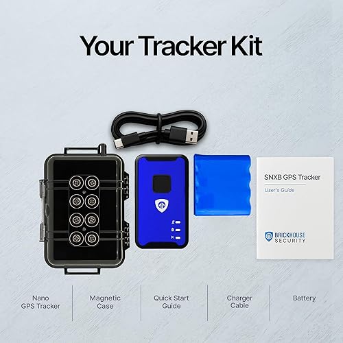Miniatura 4 de Brickhouse Security GPS Car Tracker - Hidden Tracker for Vehicles - Long Lasting Battery 140-Day LTE GPS Tracking Device for Vehicles with Magnetic