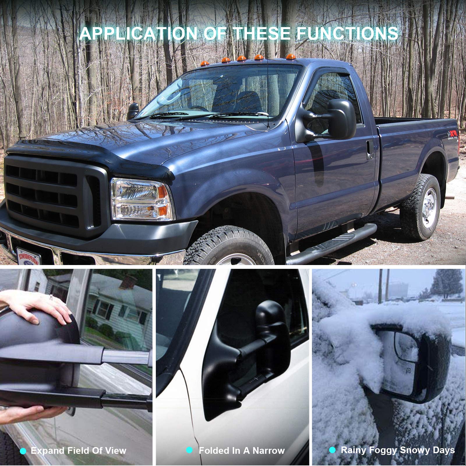 Buy SCITOO 19992007 for Ford for F250 for F350 for F450 Pair Power