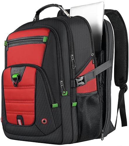 Z-MGKISS 52L Extra Large Travel Backpack for Men&Women, Fit 17.3' Laptops | Long-Term Durability, TSA Friendly,Anti-Thef